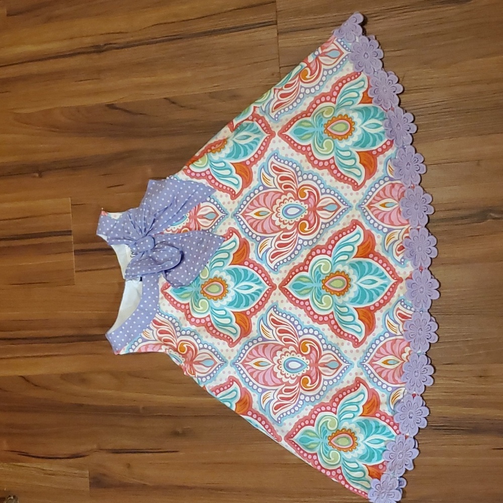 Counting Daisies toddler dress 2t